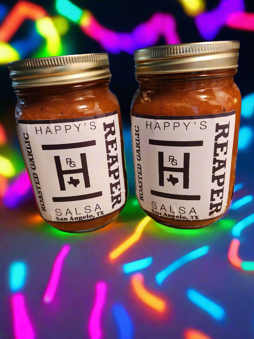 16oz- REAPER(Very Spicy) Roasted Garlic Salsa