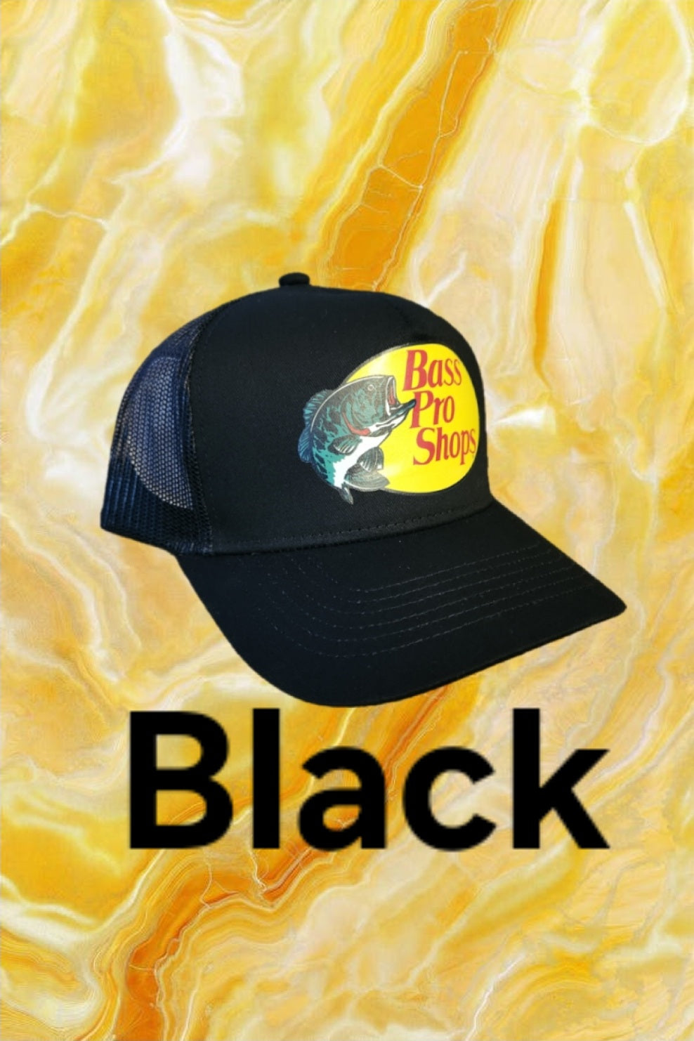 (BLACK) Bass Pro Shop Hat
