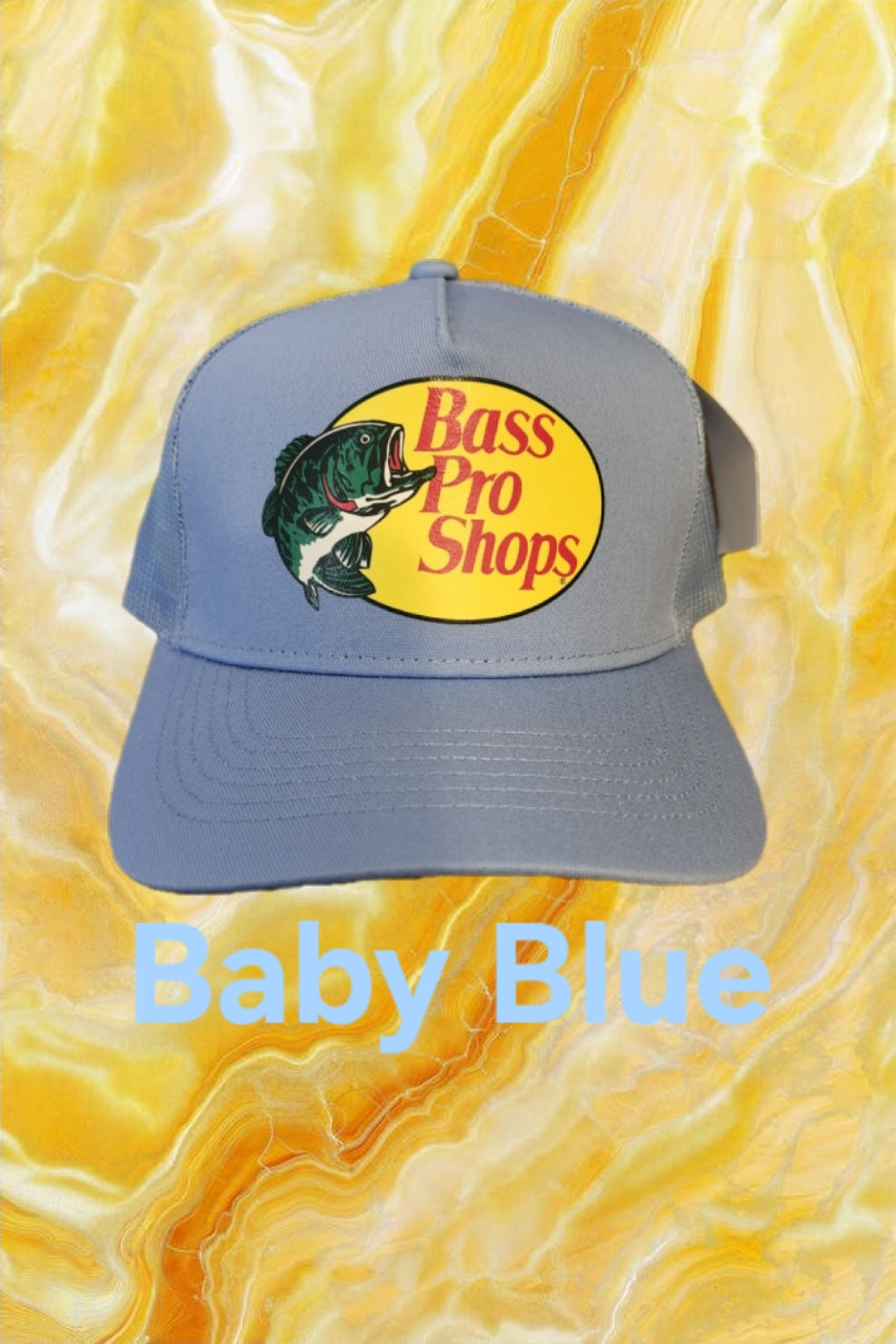 (Baby Blue) Bass Pro Shop Hat