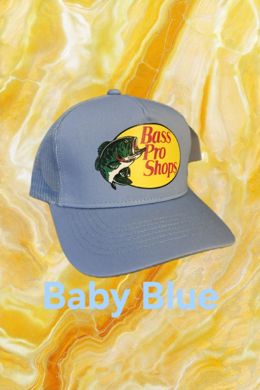 (Baby Blue) Bass Pro Shop Hat