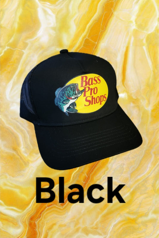 (BLACK) Bass Pro Shop Hat