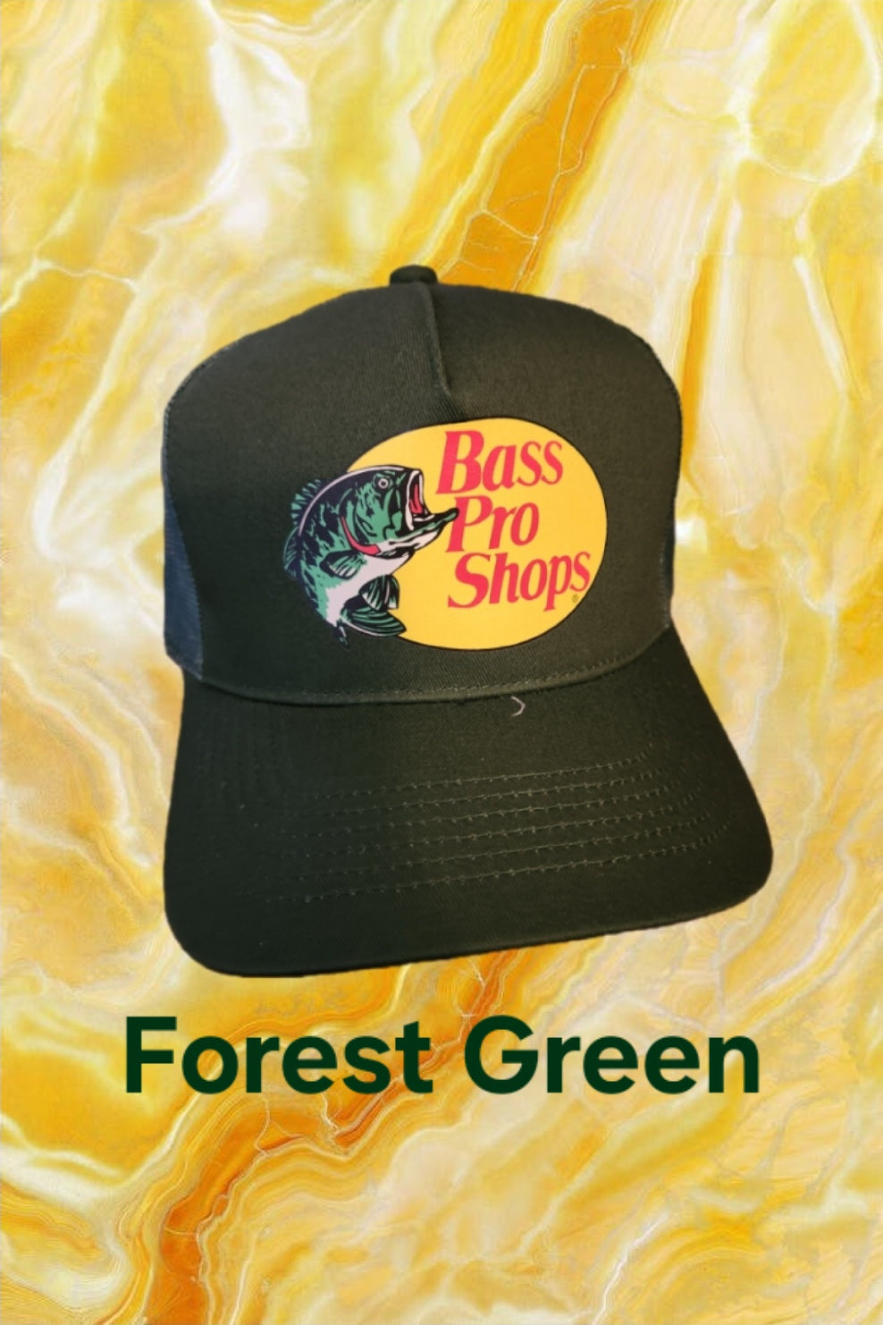 (Forest Green) Bass Pro Shop Hat