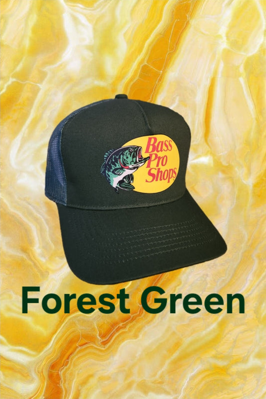 (Forest Green) Bass Pro Shop Hat