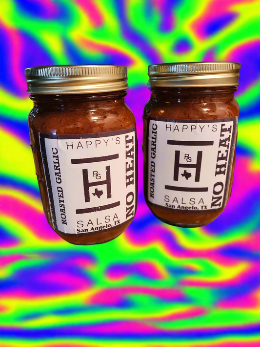 16oz-No Heat-Roasted Garlic Salsa